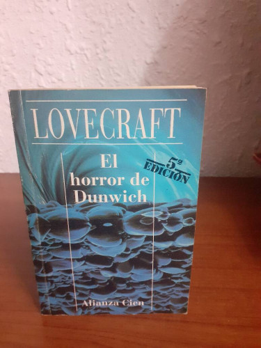 Portada del libro de HORROR DE DUNWICH, EL