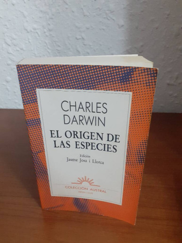 Portada del libro de ORIGEN DE LAS ESPECIES, EL