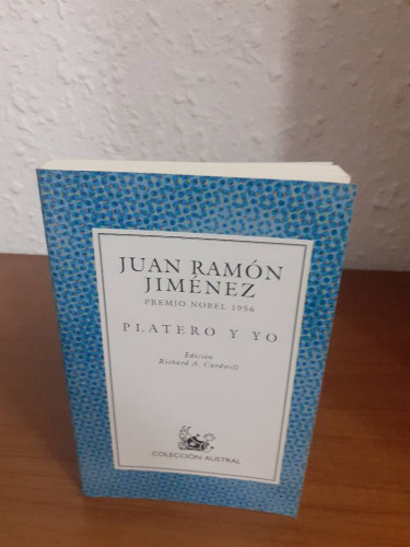 Portada del libro de PLATERO Y YO