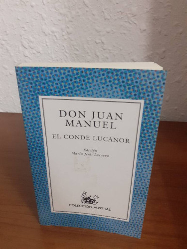 Portada del libro de CONDE LUCANOR, EL