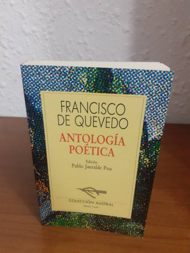 Portada del libro de ANTOLOGIA POETICA