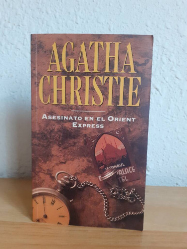 Portada del libro de ASESINATO EN EL ORIENT EXPRESS