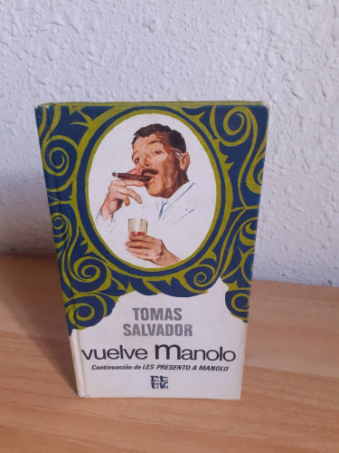 Portada del libro de VUELVE MANOLO