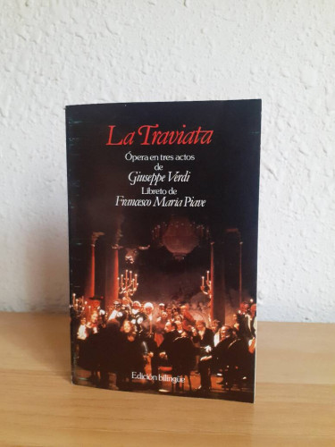 Portada del libro de LA TRAVIARA OPERA EN TRES ACTOS