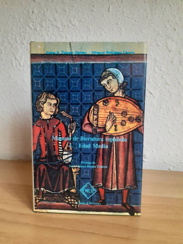 Portada del libro de MANUAL DE LITERATURA ESPAÑOLA I EDAD MEDIA