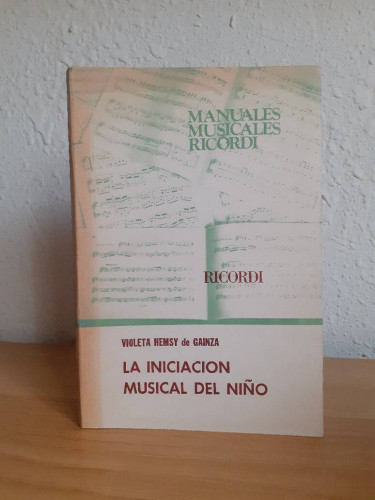 Portada del libro de INICIACION MUSICAL DEL NIÑO, LA