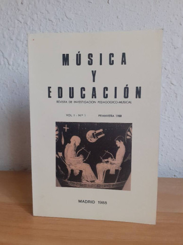 Portada del libro de MUSICA Y EDUCACION REVISTA DE INVESTIGACION PEDAGOGICO MUSICAL VOL 1 N 1