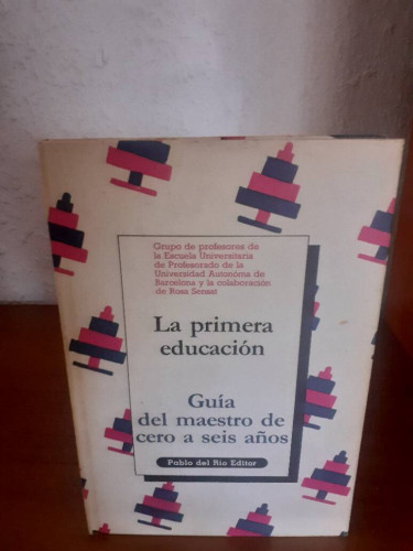 Portada del libro de PRIMERA EDUCACION GUIA DEL MAESTRO DE CERO A SEIS AÑOS, LA
