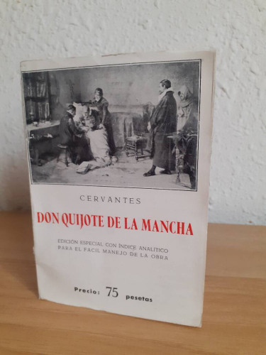 Portada del libro de DON QUIJOTE DE LA MANCHA