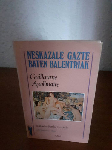 Portada del libro de NESKAZALE GAZTE BATEN BALENTRIAK