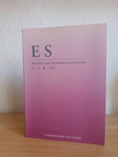 Portada del libro de ES REVISTA DE FILOLOGIA INGLESA N14