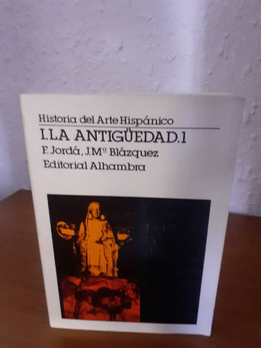 Portada del libro de HISTORIA DEL ARTE HISPANICO I. LA ANTIGUEDAD
