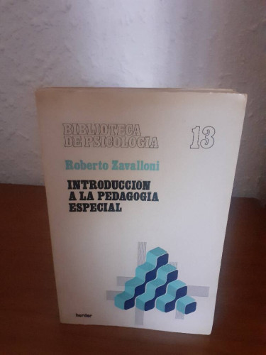 Portada del libro de INTRODUCCION A LA PEDAGOGIA ESPECIAL