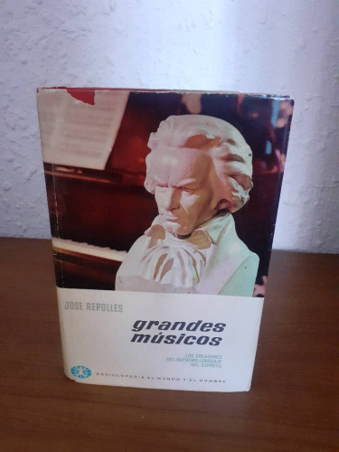 Portada del libro de GRANDES MUSICOS LOS CREADORES DEL SUPREMO LENGUAJE DEL ESPIRITU