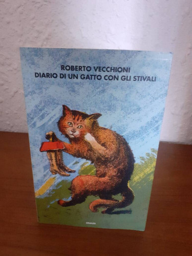 Portada del libro de DIARIO DI UN GATTO CON GLI STIVALI