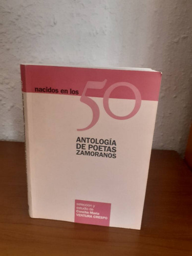 Portada del libro de ANTOLOGIA DE POETAS ZAMORANOS  NACIDOS EN LOS 50