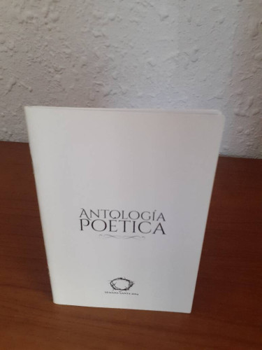 Portada del libro de ANTOLOGIA POETICA