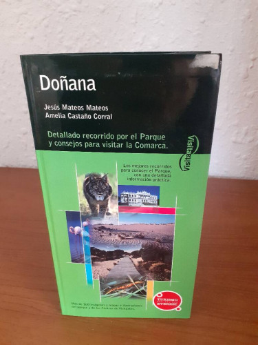 Portada del libro de DOÑANA DETALLADO RECORRIDO POR EL PARQUE Y CONSEJOS PARA VISITAR LA COMARCA