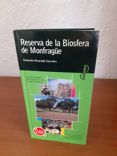 Portada del libro de RESERVA DE LA BIOSFERA DE MONFRAGUE